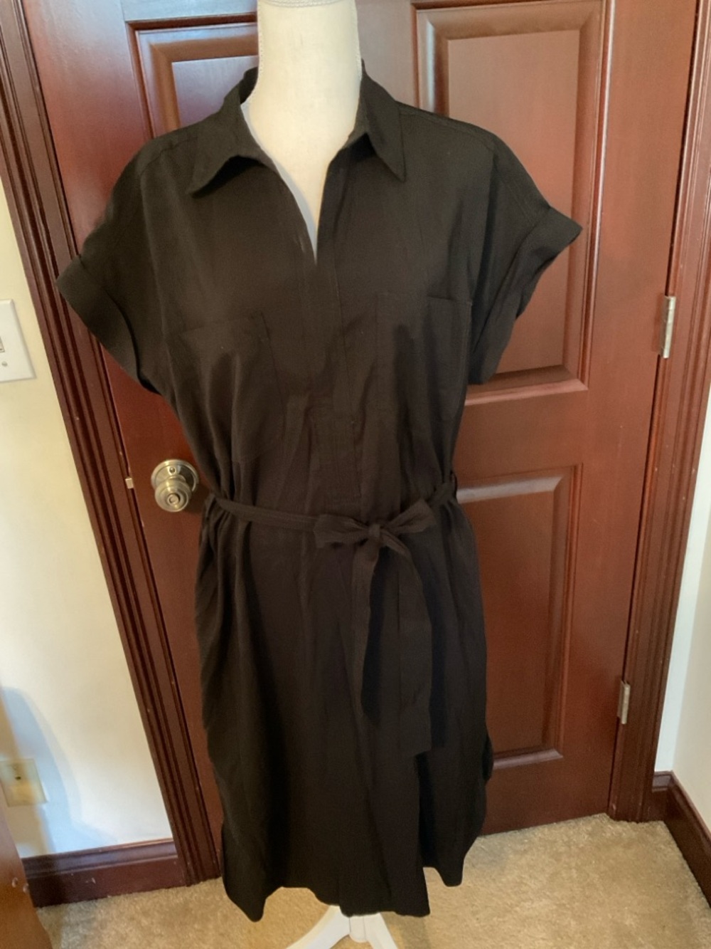 Max Studio Shirt Dress. Sz. Large NWT - Picture 5 of 5